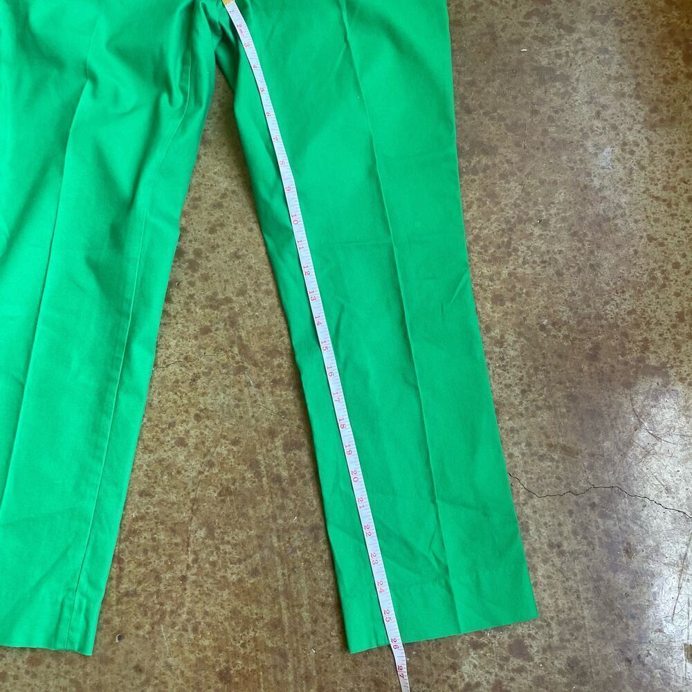 Banana Republic Bright Green Cropped Pants - Picture 7 of 11